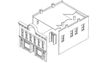 Woodland Scenics DPM50800 N Crestone Credit Union