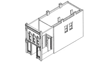 Woodland Scenics DPM51100 N Cricket's Saloon