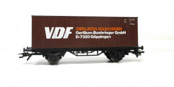 Märklin H0 4455 Containerwagen VDF Oerlikon Maschinen OVP (2011G)