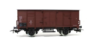 Piko H0 5/6445/020 gedeckter Güterwagen Flachdachwagen 110 847 DR OVP (699G)