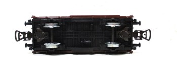 Piko H0 5/6445/020 gedeckter Güterwagen Flachdachwagen 110 847 DR OVP (699G)