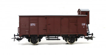 Piko H0 5/6438/210 gedeckter Güterwagen mit Bremserhaus N.O.J. 761 OVP (816G)