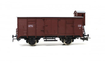 Piko H0 5/6438/210 gedeckter Güterwagen mit Bremserhaus N.O.J. 761 OVP (819G)