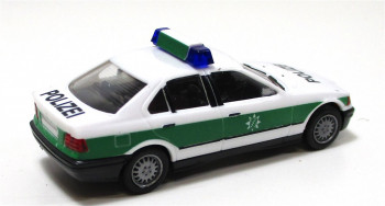 Herpa H0 1/87 (2) Automodell BMW 325i Polizei 