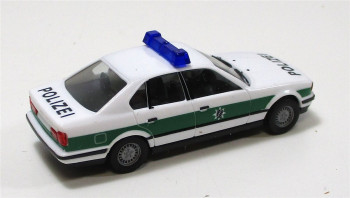 Herpa H0 1/87 (4) Automodell BMW 525i Polizei 