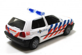 Herpa H0 1/87 (2) Automodell VW Golf Polizei NL