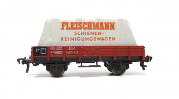 Spur H0 Fleischmann 5200 Niederbordwagen mit Plane 461024X05 DB (4751G)