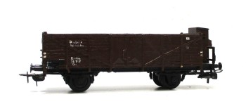 Piko H0 6437/016 offener Güterwagen Bremserhaus ohne OVP (2664g)