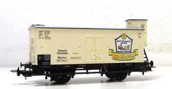 Piko H0 5/4217 Kühlwagen mit Bremserhaus Post Bier Weiden DRG (5131g)