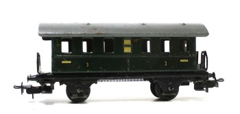 Märklin H0 327 Personenwagen 3.Klasse Ci Blech ohne OVP (4982g)