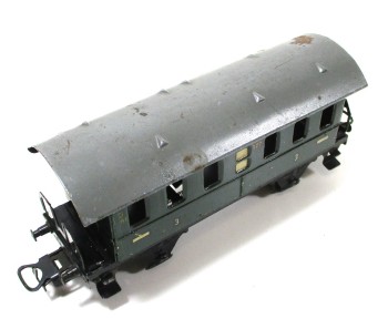 Märklin H0 327 Personenwagen 3.Klasse Ci Blech ohne OVP (4982g)