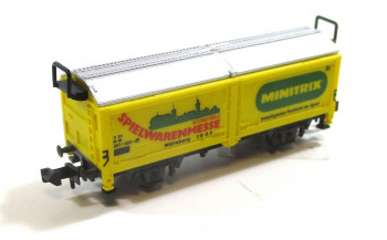 Minitrix N Güterwagen Schiebedachwagen Tcs MINITRIX ohne OVP (Z208/09)