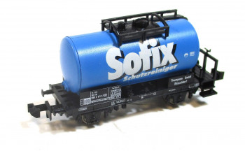 Minitrix N Güterwagen Tankwagen Sofix ohne OVP (Z211/08)