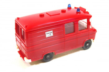 Wiking H0 1/87 (1) MB Feuerwehr Rettungswagen rot ohne OVP