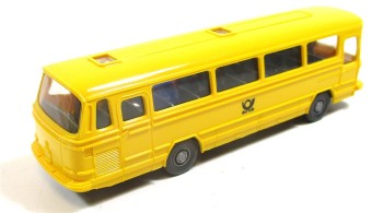 Wiking H0 1/87 710 (5) MB Postbus O 302 gelb DBP ohne OVP 