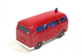 Wiking H0 1/87 (2) VW T2 Bus Feuerwehr rot ohne OVP 