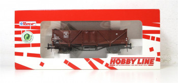 Roco H0 56011 Hobby Line Güterwagen Hochbordwagen EUROP 843 205 DB OVP (2420G)