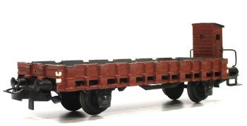 Märklin 321 Rungenwagen mit Bremserhaus ohne OVP (1459g)