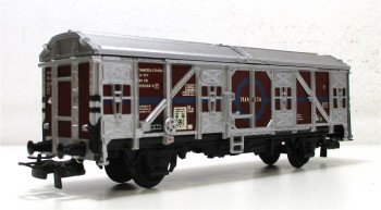 Electrotren H0 1403 gedeckter Güterwagen Transfesa DB OVP (1373g)