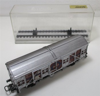 Electrotren H0 1403 gedeckter Güterwagen Transfesa DB OVP (1373g)