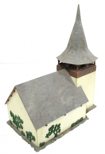 Spur H0 Fertigmodell Kibri Dorfkirche St. Christophorus (H0-0128g)