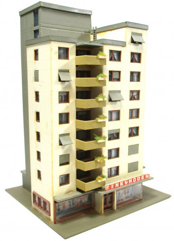Fertigmodell N Kibri Modernes Wohn- und Geschäfts-Hochhaus (HN-0472g)