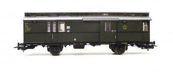 Sachsenmodelle H0 14220 Nebenbahn Packwagen 102 516 DRG OVP (270G)