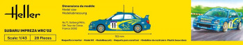 Heller 1:43 80199 Impreza WRC'02
