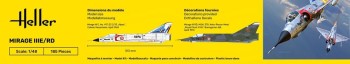 Heller 1:48 30422 Mirage IIIE/RD