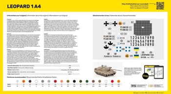 Heller 1:35 57126 STARTER KIT Leopard 1A4