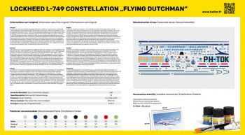 Heller 1:72 80393 L-749 CONSTELLATION 'Flying Dutchman'