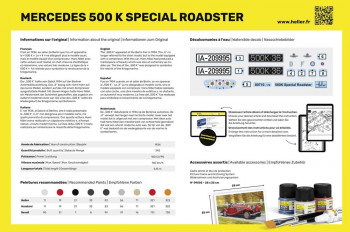 Heller 1:24 80710 500 K Special Roadster