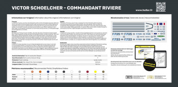 Heller 1:400 81015 VICTOR SCHOELCHER - COMMANDANT RIVIERE