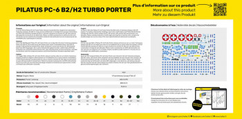 Heller 1:48 30410 PILATUS PC-6 B2/H2 Turbo Porter