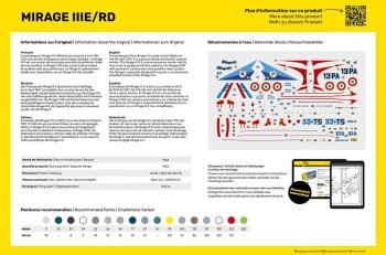 Heller 1:48 30422 Mirage IIIE/RD