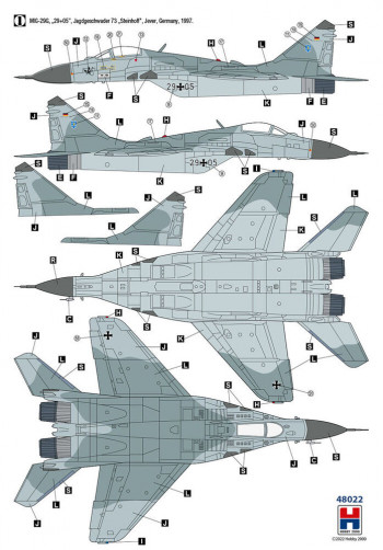 Hobby 2000 1:48 48022 MiG-29 German Air Force