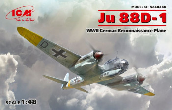ICM 1:48 48240 Ju 88D-1,WWII German ReconnaissancePlane