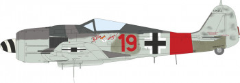 Eduard Plastic Kits 1:72 7463 Fw 190A-8 standard wings 1/72