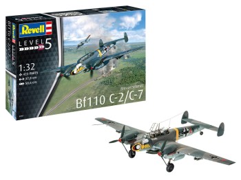 Revell 1:32 4961 Messerschmitt Bf110 C-2/C-7