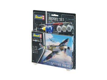 Revell 1:72 63897 Model Set Supermarine Spitfire M