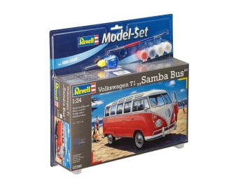 Revell 1:24 67399 Model Set VW T1 Samba Bus