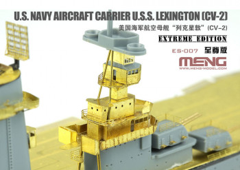MENG-Model 1:700 ES-007 U.S. Navy Aircraft Carrier U.S.S. Lexington (Cv-2) Extreme Edition