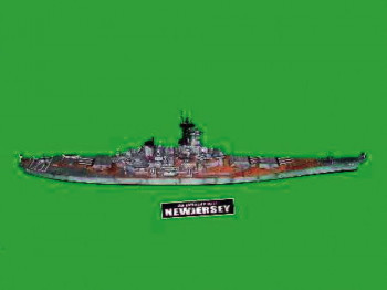 Trumpeter 1:700 5702 Schlachtschiff USS New Jersey BB-62 1983