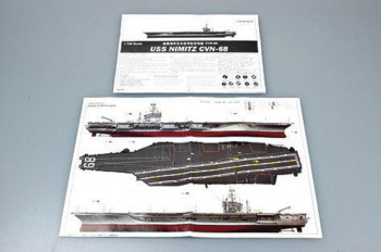Trumpeter 1:700 5714 USS Nimitz CVN-68