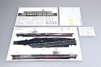 Trumpeter 1:700 5739 USS Nimitz CVN-68 2005