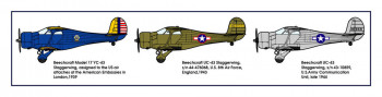 Roden 1:48 442 Beechcraft UC-43 Staggerwing