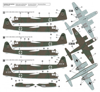 Hobby 2000 1:72 72050 Arado Ar 234 C-3 w/ Bombentorpedo Initial Production