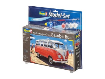 Revell 1:24 67399 Model Set VW T1 Samba Bus