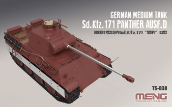MENG-Model 1:35 TS-038 German Medium Tank Sd.Kfz.171 Panther Ausf.D