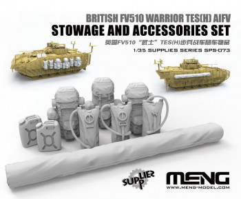 MENG-Model 1:35 SPS-073 British FV510 Warrior TES(H) AIFV Stowage And Accessories Set (RESIN)